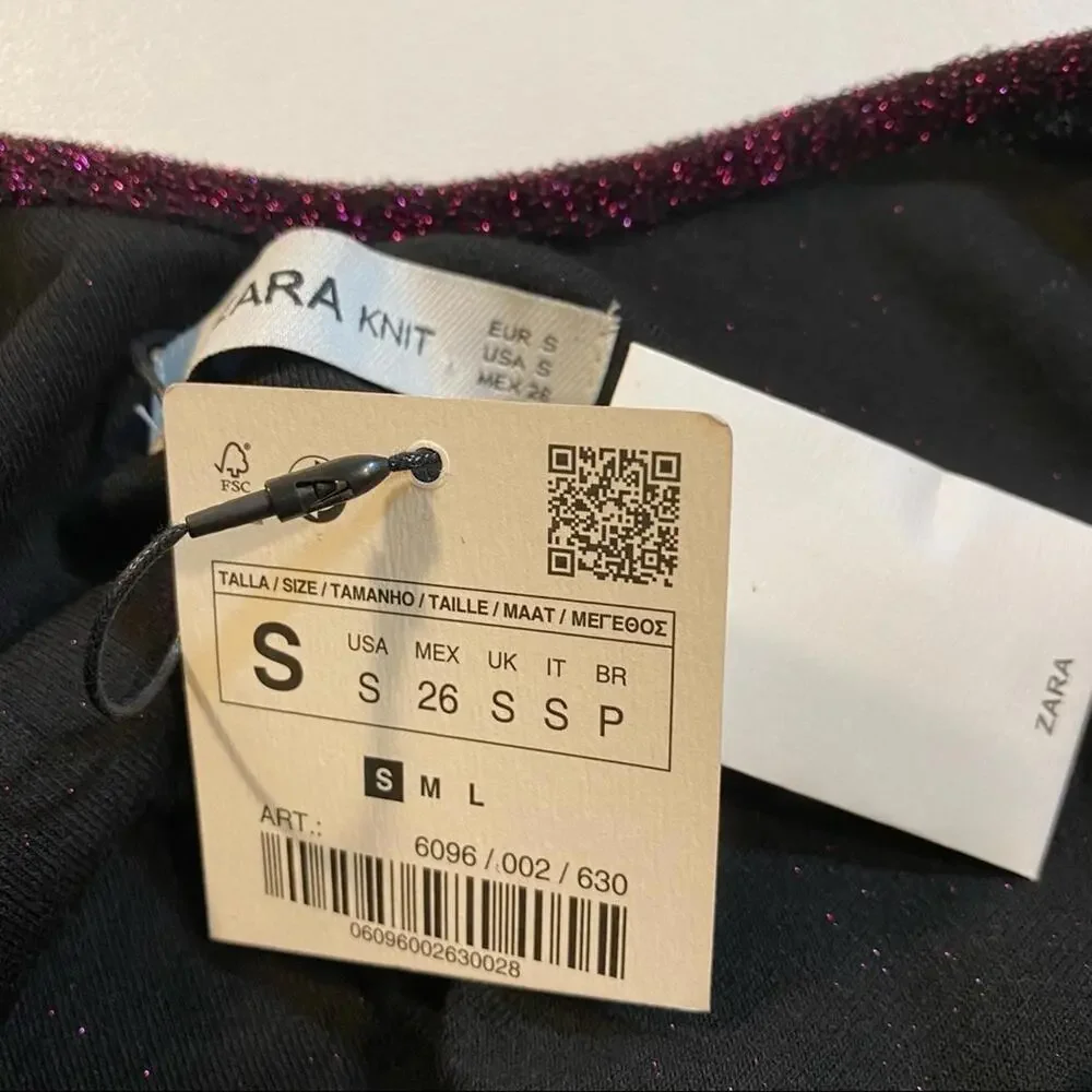 Zara nwt size